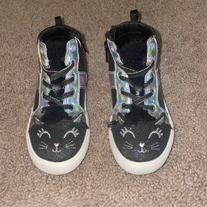 Girls cat sneakers